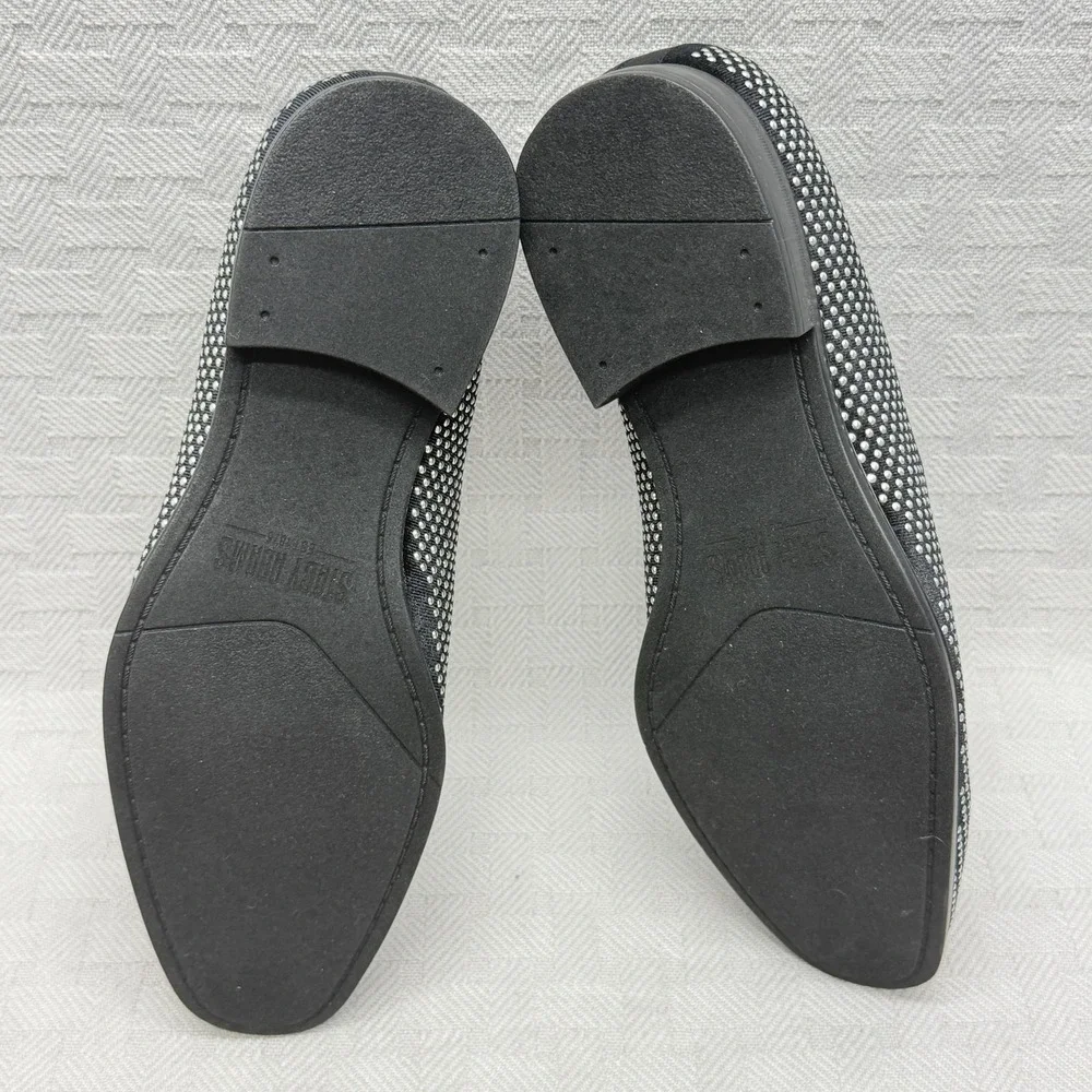 Stacy Adams Men‎ Shoes Swagger Studded Slip On Satin Black 25228-042 Size 11